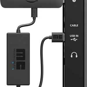 USB Power Cable Eliminates the Need for AC Adapte